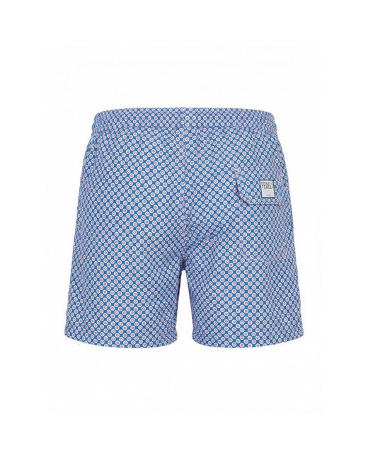 Fedeli Blue Beachwear for men