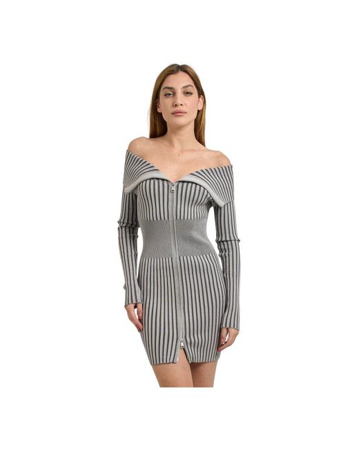 Guess Knitted Dresses in het Gray