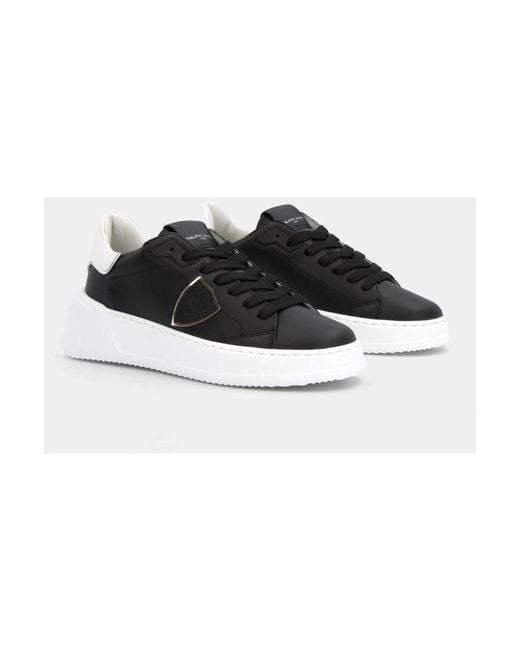 Philippe Model Black Sneakers