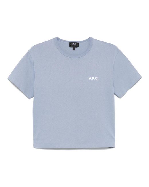 T-Shirts di A.P.C. in Blue