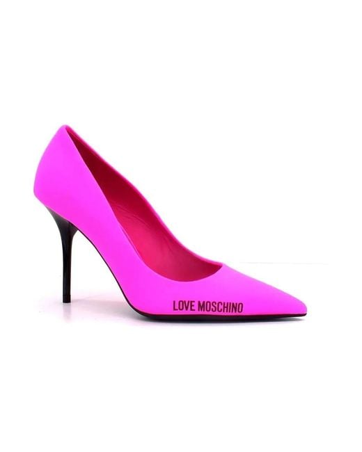 Love Moschino Pink Pumps