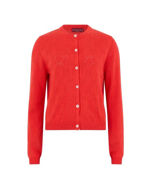 Gucci Red Cardigans