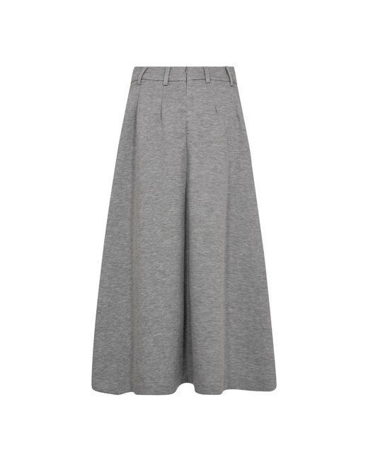 co'couture Gray Midi Skirts