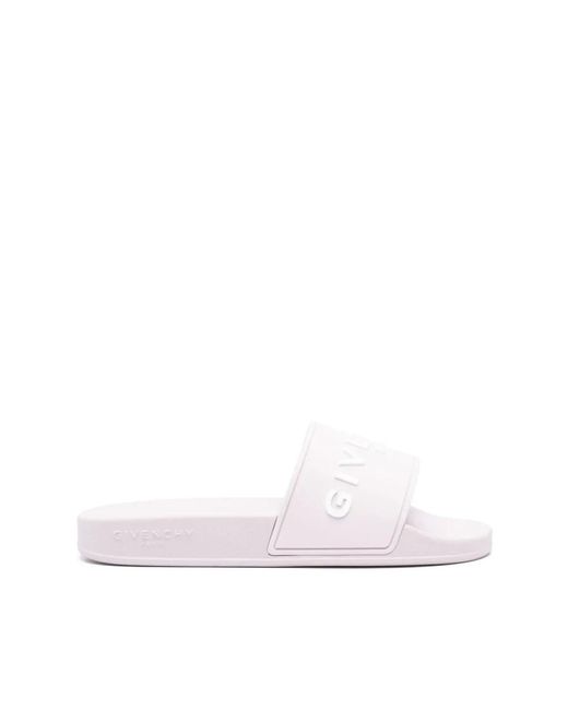 Sliders Givenchy de color White
