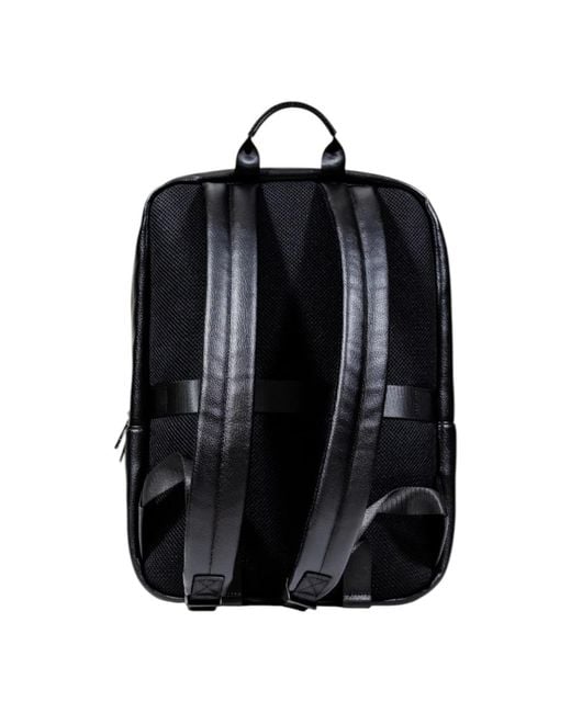 ARMANI EXCHANGE Black Backpacks for men
