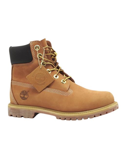 Timberland Brown Lace-Up Boots