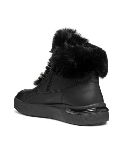 Geox Black Winter Boots