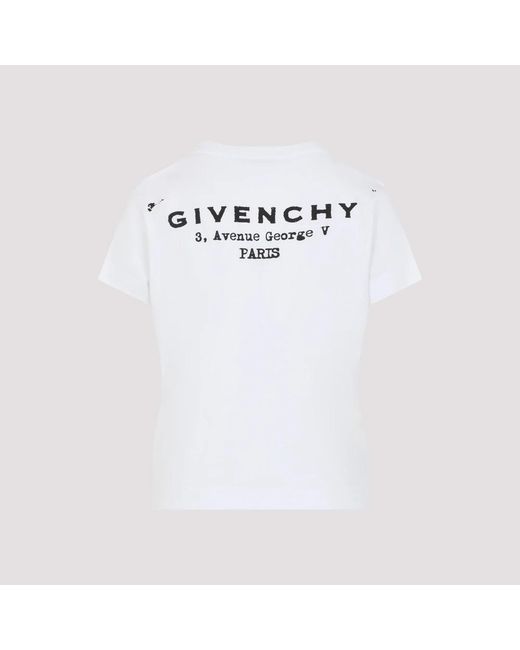 Givenchy White T-Shirts