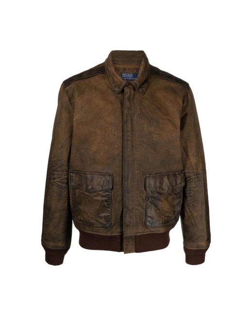 Jackets > bomber jackets Ralph Lauren pour homme en coloris Brown