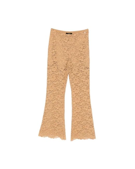 Twinset Natural Cropped Trousers