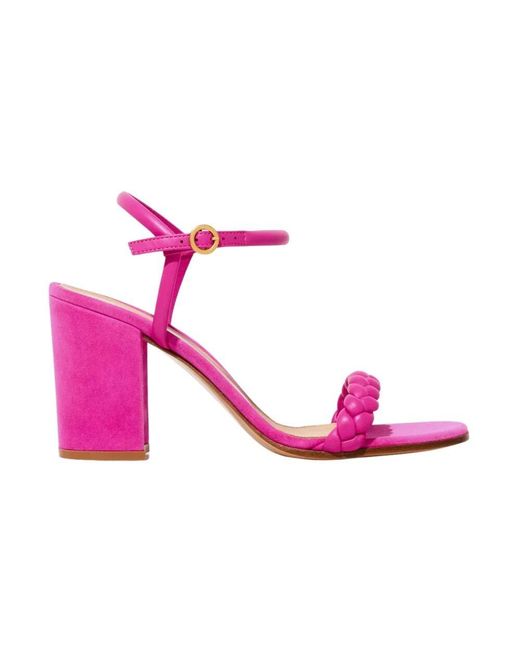 High Heel Sandals Gianvito Rossi en coloris Pink