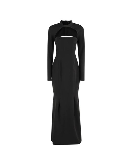 FEDERICA TOSI Black Maxi Dresses