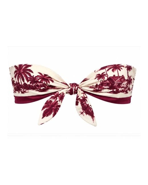 Mc2 Saint Barth Red Bikinis