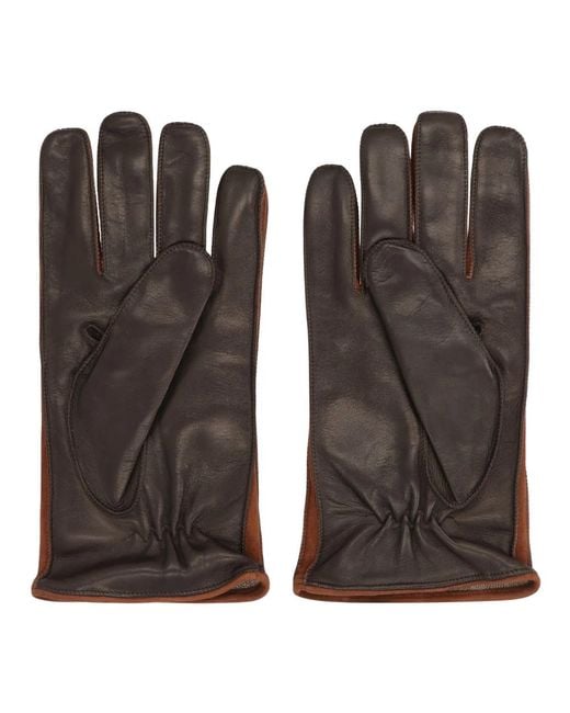 Moorer Brown Gloves for men