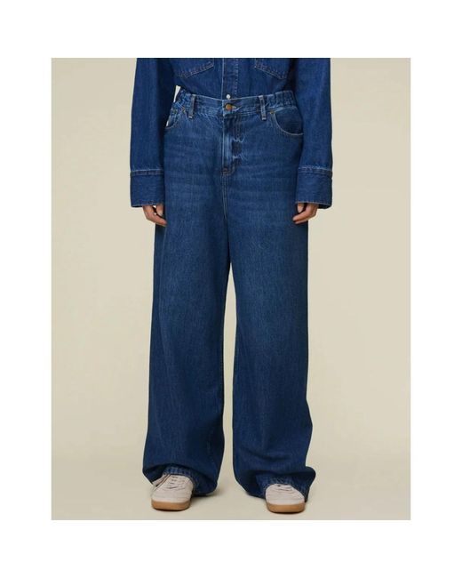 Lois Blue Wide Jeans