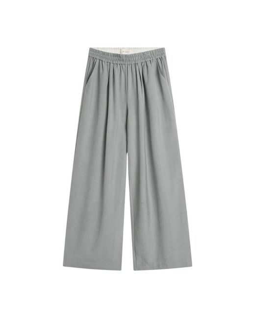 St. Agni Gray Wide Trousers