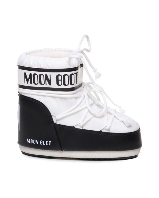 Moon Boot White Winter Boots