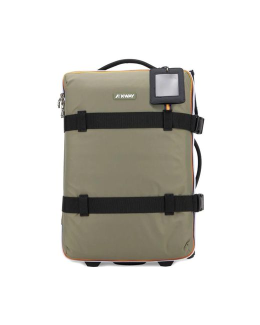 K-Way Green Cabin Bags for men
