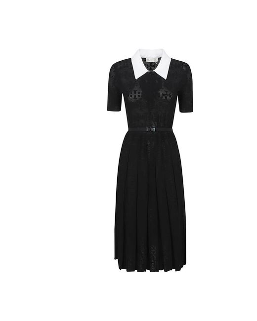 Tory Burch Black Knitted Dresses
