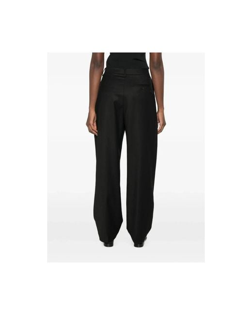 Barena Black Wide Trousers