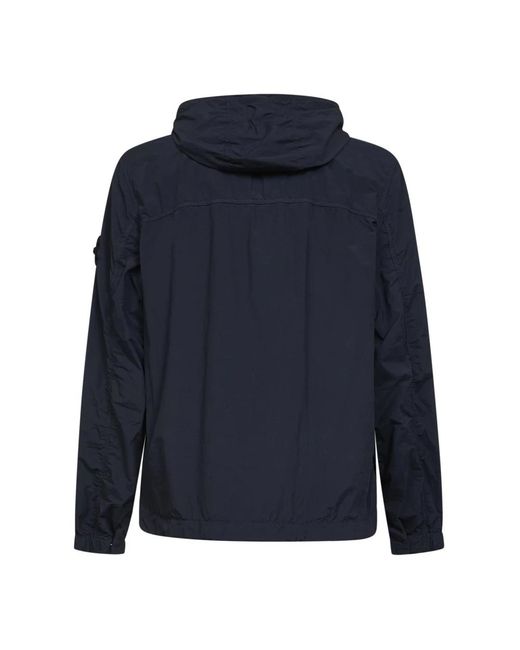 Light Jackets Stone Island de hombre de color Blue