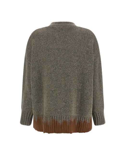 Cardigans Tela de color Green