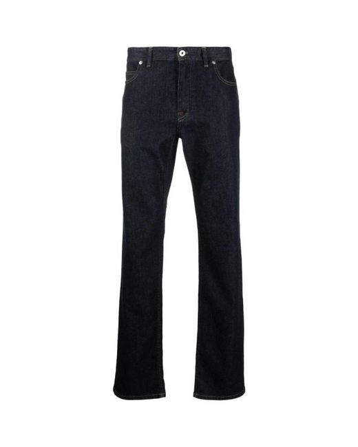 Brioni Blue Boot-Cut Jeans for men