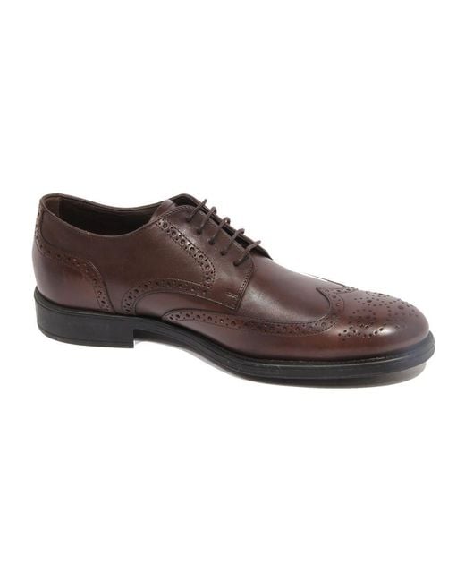 Tod's Brown Lace-Up Boots for men