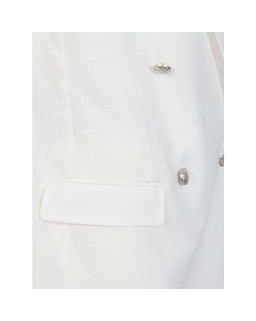 Tagliatore Vests in het White