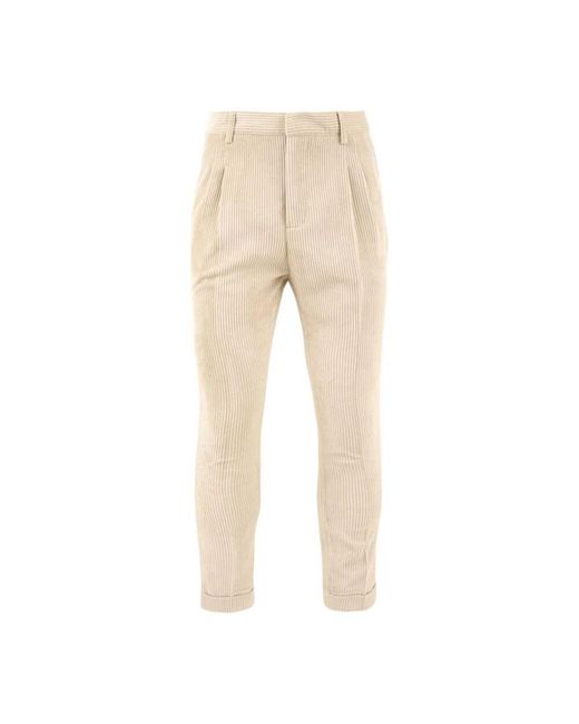 Daniele Alessandrini Hose mit modell p4037n11174306 in Natural für Herren