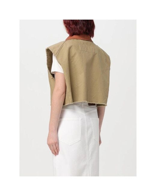 Vests di Fay in Natural