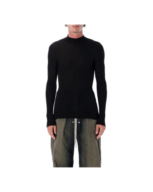 Rick Owens Black Turtlenecks for men