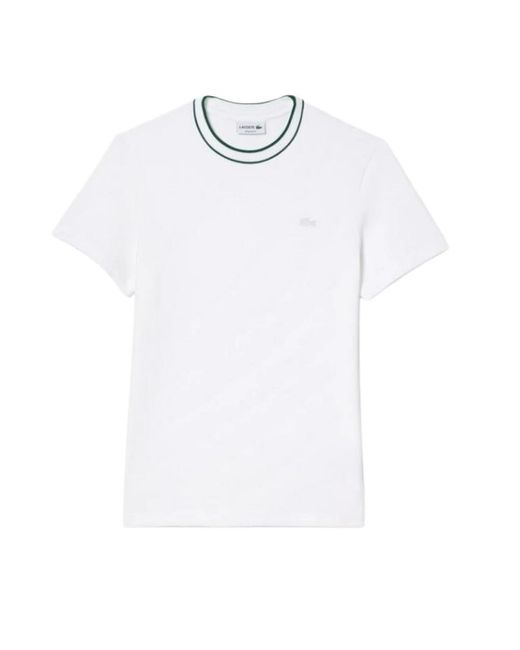 Lacoste T-shirts in White für Herren