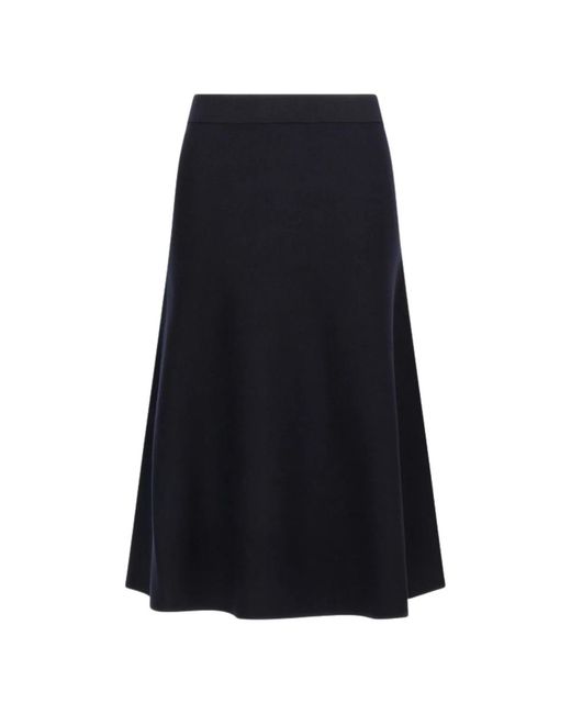 Max Mara Blue Midi Skirts