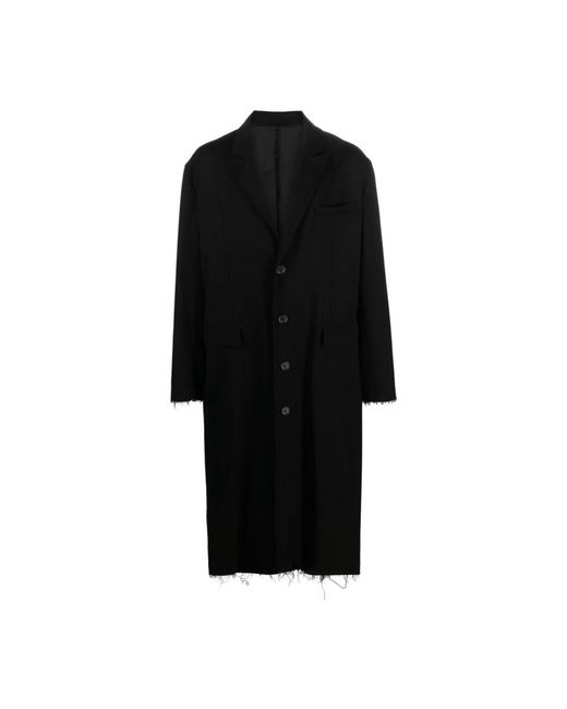 Undercover Black Single-Breasted Coats for men