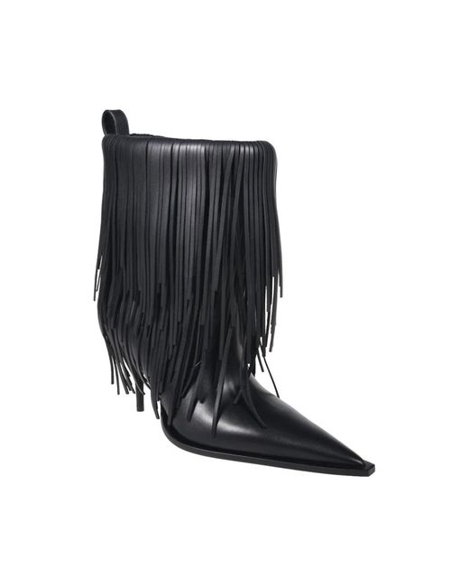 Balenciaga Black Heeled Boots