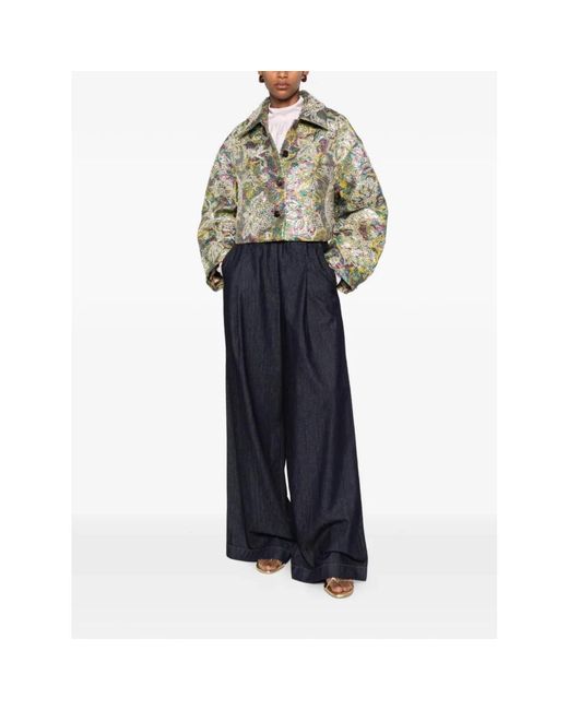 Light Jackets Dries Van Noten de color Green