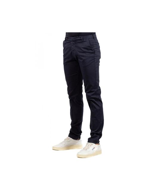 Berwich Chino's in het Blue voor heren