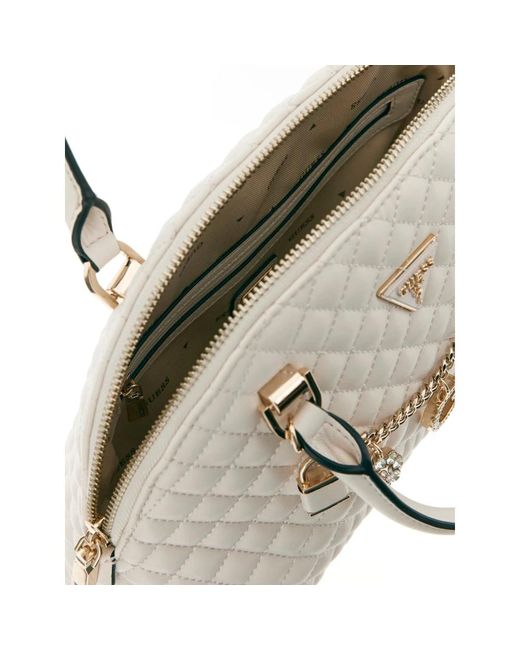 Guess Flap Clutch Off in het White