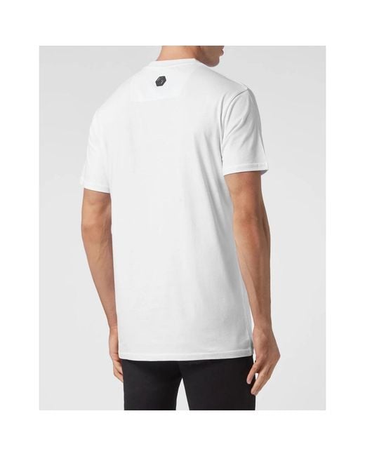 Philipp Plein Gray T-Shirts for men