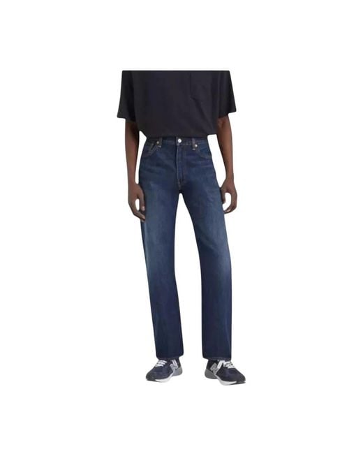 Levi's Blue Straight Jeans for men