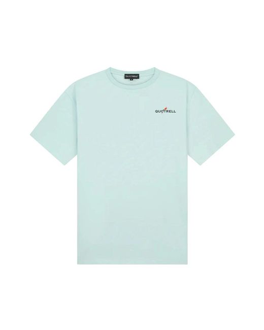 T-Shirts Quotrell de hombre de color Blue