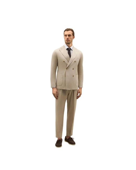 Double Breasted Suits Boglioli de hombre de color Natural