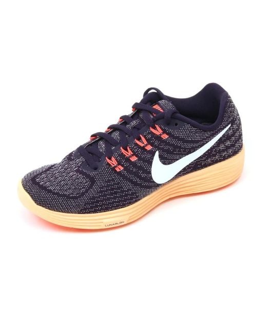 Nike Blue Lunartempo 2 Lila/ Slip-On-Schuh