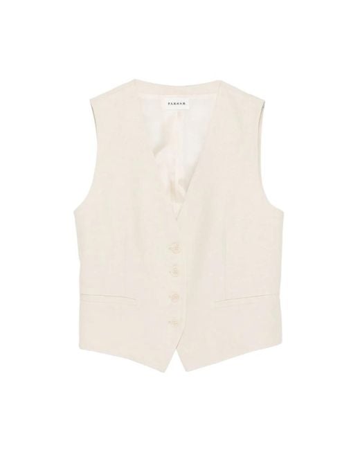 Vests P.A.R.O.S.H. de color Natural