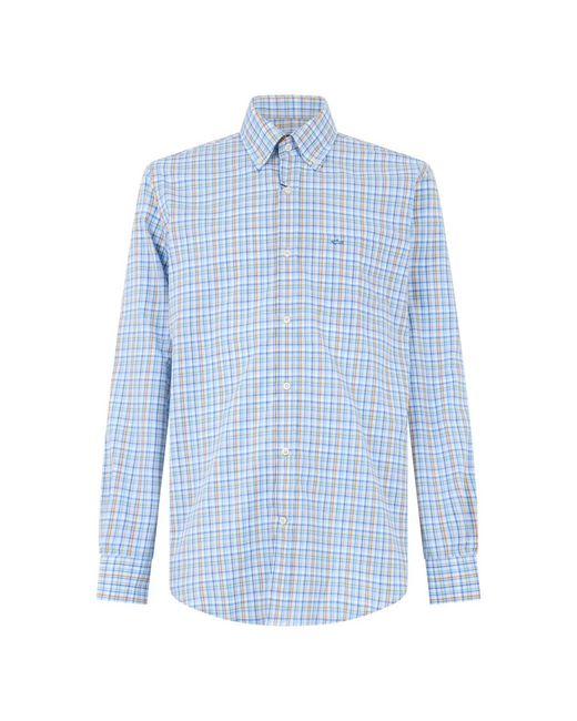 Paul & Shark Blue Casual Shirts for men