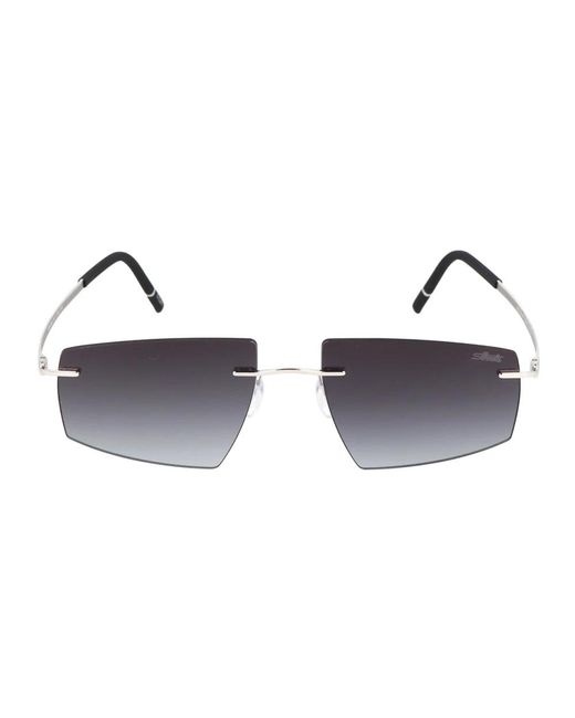 Silhouette Metallic Sunglasses
