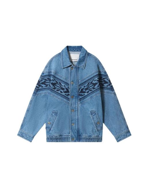 Isabel Marant Blue Denim Jackets for men