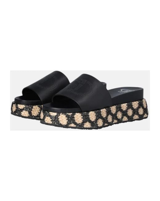 Liu Jo Black Wedges