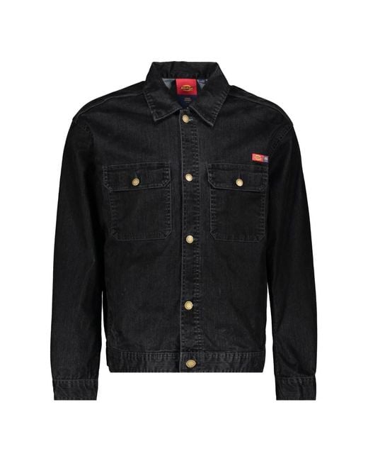 Dickies Black Denim Jackets for men